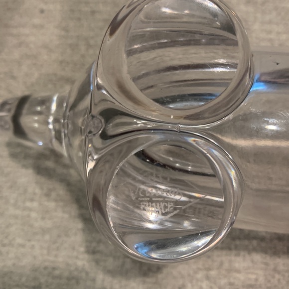 Art Vannes France Crystal dog dish candy/nut dish - Picture 3 of 3